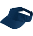 Augusta Sportswear 6225 Sport Twill Visor in Navy front view