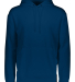 Augusta Sportswear 5505 Wicking Fleece Hoodie in Navy front view