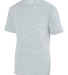 Augusta Sportswear 2900 Shadow Tonal Heather Train in Silver front view