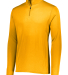 Augusta Sportswear 2785 Attain Quarter-Zip Pullove in Gold front view