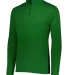 Augusta Sportswear 2785 Attain Quarter-Zip Pullove DARK GREEN front view