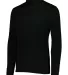 Augusta Sportswear 2785 Attain Quarter-Zip Pullove BLACK front view