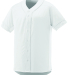 Augusta Sportswear 1660 Slugger Jersey in White/ white front view