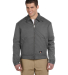 TJ15 Dickies Eisenhower Classic Lined Jacket in Charcoal front view