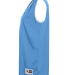 Augusta Sportswear 147 Women's Reversible Wicking  in Columb blue/ wht side view