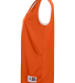 Augusta Sportswear 147 Women's Reversible Wicking  in Orange/ white side view