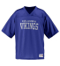 Augusta Sportswear 258 Youth Stadium Replica Jerse in Purple front view