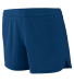 Augusta Sportswear 357 Women's Accelerate Short in Navy front view