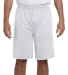 Augusta Sportswear 915 Longer Length Jersey Short in Ash front view