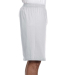 Augusta Sportswear 915 Longer Length Jersey Short in Ash side view