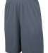 Augusta Sportswear 1429 Youth Training Short with  in Graphite front view