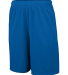 Augusta Sportswear 1429 Youth Training Short with  in Royal side view
