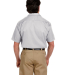 1574 Dickies Short Sleeve Twill Work Shirt  in White back view