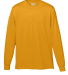 Augusta Sportswear 788 Performance Long Sleeve T-S in Gold front view