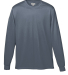 Augusta Sportswear 788 Performance Long Sleeve T-S in Graphite front view