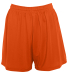 Augusta Sportswear 1292 Women's Inferno Short in Orange front view
