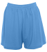 Augusta Sportswear 1292 Women's Inferno Short in Columbia blue front view