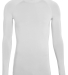 Augusta Sportswear 2605 Youth Hyperform Compressio in White front view