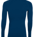 Augusta Sportswear 2605 Youth Hyperform Compressio in Navy back view