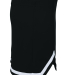 Augusta Sportswear 9125 Women's Energy Skirt in Black/ white side view