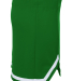 Augusta Sportswear 9125 Women's Energy Skirt in Dark green/white side view