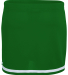 Augusta Sportswear 9125 Women's Energy Skirt in Dark green/white front view