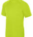 Augusta Sportswear 2790 Attain Wicking Shirt in Lime front view