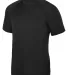 Augusta Sportswear 2790 Attain Wicking Shirt BLACK front view