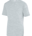 Augusta Sportswear 2901 Youth Shadow Tonal Heather in Silver front view