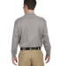 574 Dickies Long Sleeve Work Shirt  in Silver gray back view