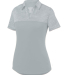 Augusta Sportswear 5413 Women's Shadow Tonal Heath in Silver side view