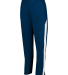 Augusta Sportswear 7762 Women's Medalist Pant 2.0 in Navy/ white front view