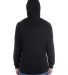 J America 8228 Hooded Game Day Jersey T-Shirt BLACK back view