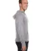 J America 8231 Sport Lace Jersey Hooded Pullover T OXFORD side view