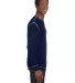 J America 8238 Vintage Long Sleeve Thermal T-Shirt VINT NV/ VINT WH side view