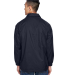 Harriton M775 Adult Nylon Staff Jacket in Navy back view