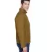 Harriton M705 Men's Auxiliary Canvas Work Jacket DUCK BROWN side view