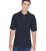 Harriton M265T Men's Tall 5.6 oz. Easy Blend™ Po in Navy front view