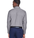 Harriton M500T Men's Tall Easy Blend™ Long-Sleev in Dark grey back view