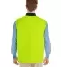 Harriton M776 Adult Dockside Interactive Reversibl BLK/ SFTY YELLOW back view