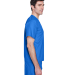 Harriton M897 Adult Restore 4.9 oz. Scrub Top in True royal side view