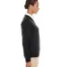 Harriton M420W Ladies' Pilbloc™ V-Neck Sweater BLACK side view