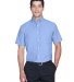 Harriton M600S Men's Short-Sleeve Oxford with Stain-Release Catalog catalog view