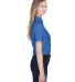 Harriton M600SW Ladies' Short-Sleeve Oxford with S FRENCH BLUE side view