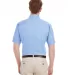 Harriton M582 Men's Foundation 100% Cotton Short-S INDUSTRY BLUE back view