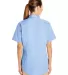 Harriton M582W Ladies' Foundation 100% Cotton Shor INDUSTRY BLUE back view