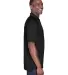 Harriton M211 Adult Tactical Performance Polo BLACK side view