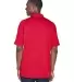 Harriton M211 Adult Tactical Performance Polo RED back view