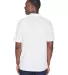 Harriton M211 Adult Tactical Performance Polo WHITE back view