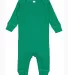 Rabbit Skins 4412 Infant Long Legged Baby Rib Body in Kelly front view